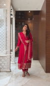 Sr 1596 Faux Georgette Designer Readymade Suits Catalog